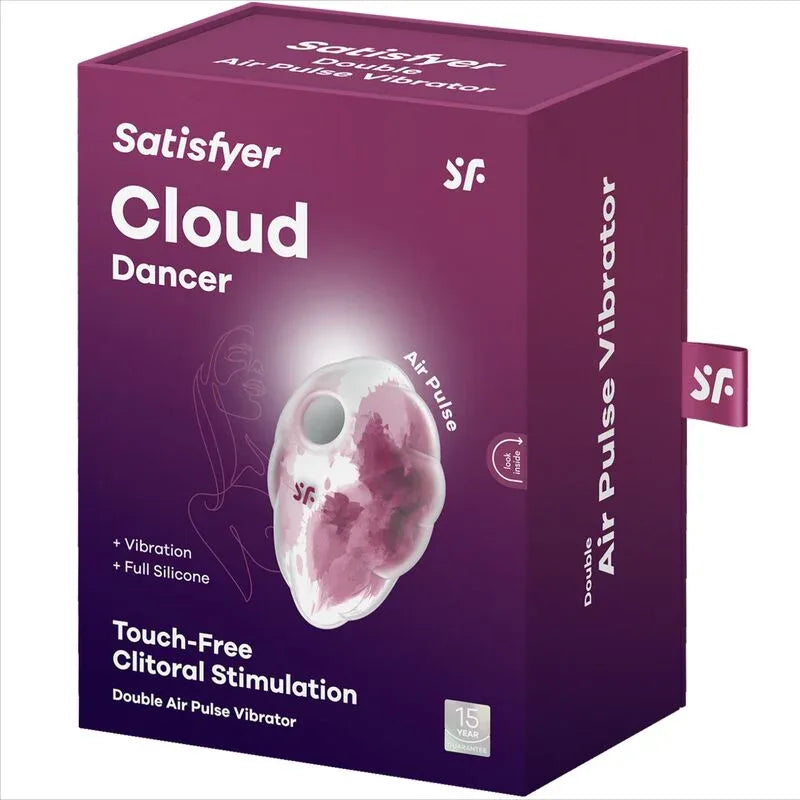 SATISFYER - CLOUD DANCER AIR PULSE VIBRATOR - Vanelion Paradise