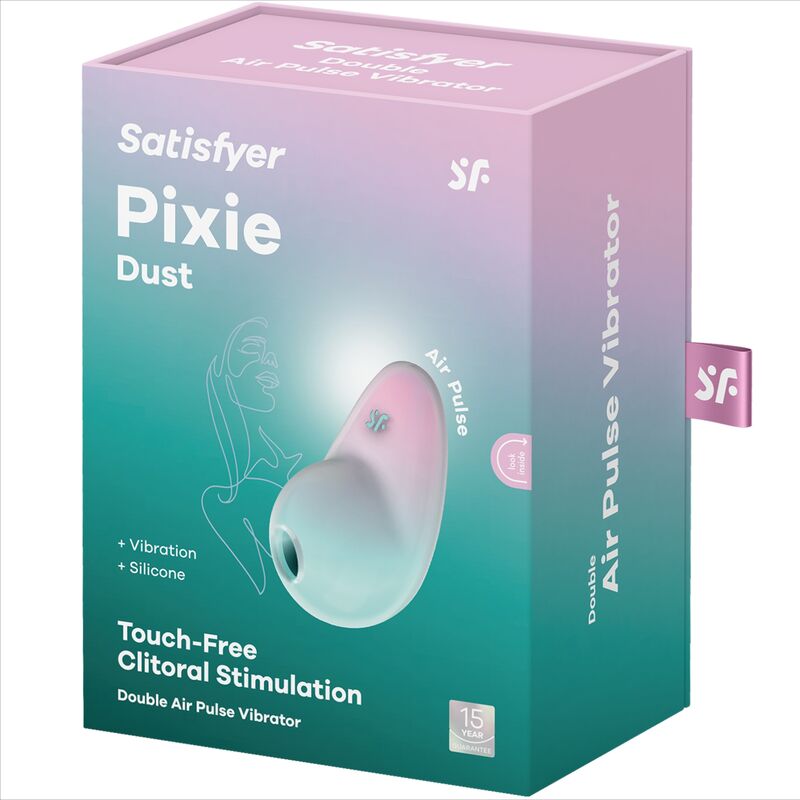 SATISFYER - PIXIE DUST LILAC AIR PLUSE STIMULATOR