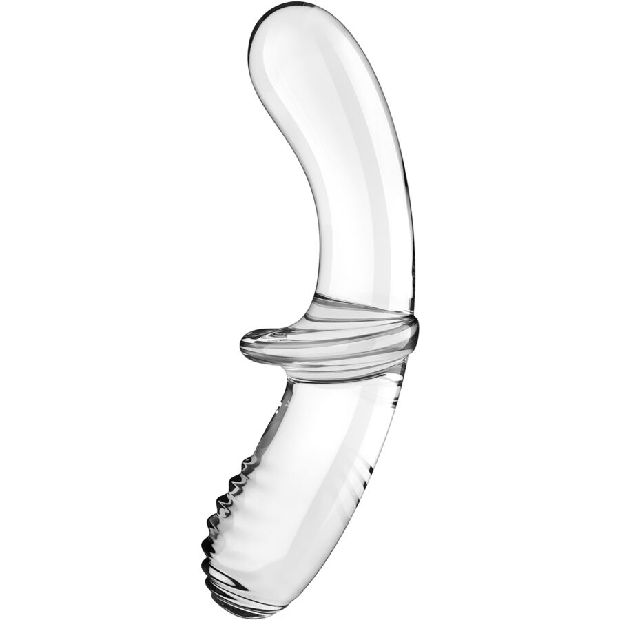 SATISFYER - DOPPEL KRISTALL DILDO TRANSPARENT