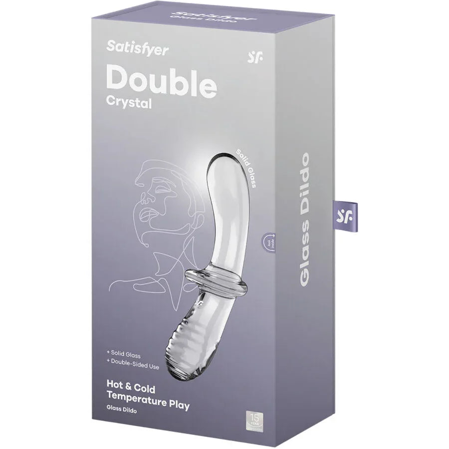 SATISFYER - DOPPEL KRISTALL DILDO - Vanelion Paradise