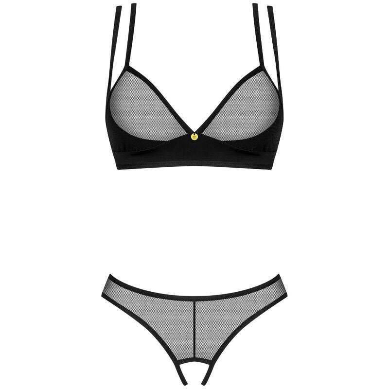 OBSESSIVE - NESARI-SET, ZWEITEILIG, OHNE UMHÜLLUNG, XL/XXL - Vanelion Paradise