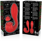MIA - SELENA STIMULATOR VIBRIEREN + KLAPPEN ROT - Vanelion Paradise