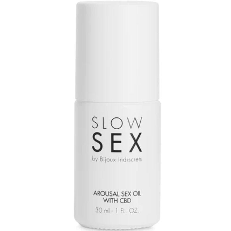 BIJOUX - SLOW SEX SEXUELLES MASSAGEÖL MIT CBD 30 ML