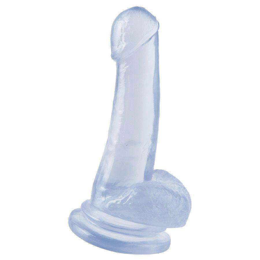 BASIX - GELATINE PENIS TRANSPARENTER SAUG 18 CM - Vanelion Paradise