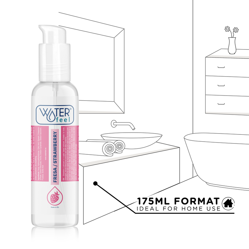 WATERFEEL - SCHMIERMITTEL AUF ERDBEERWASSERBASIS 175 ML