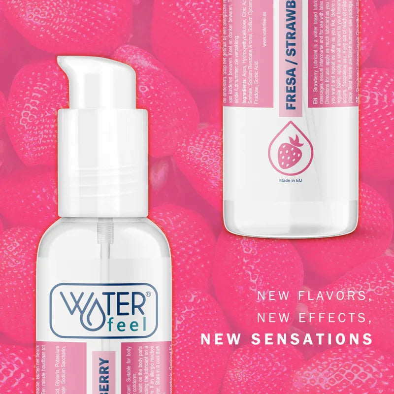 WATERFEEL - GLEITMITTEL AUF ERDBEERWASSERBASIS 175 ML - Vanelion Paradise