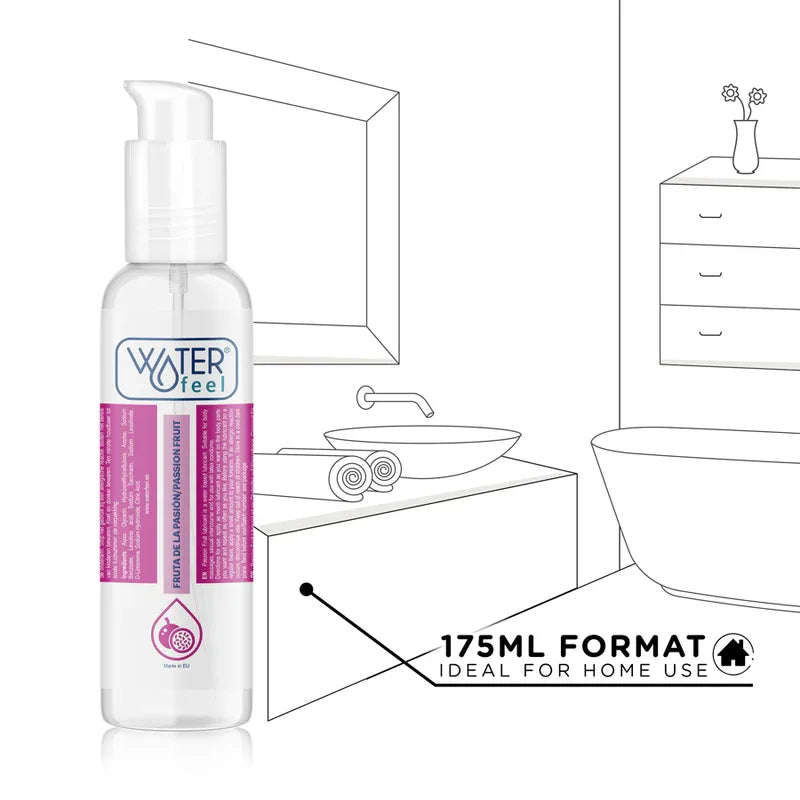 WATERFEEL - PASSIONSFRUCHT-GLEITMITTEL AUF WASSERBASIS 175 ML - Vanelion Paradise