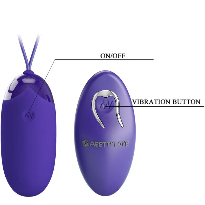 PRETTY LOVE - BERGER YOUTH FERNBEDIENUNG VIBRIERENDES EI VIOLETT - Vanelion Paradise