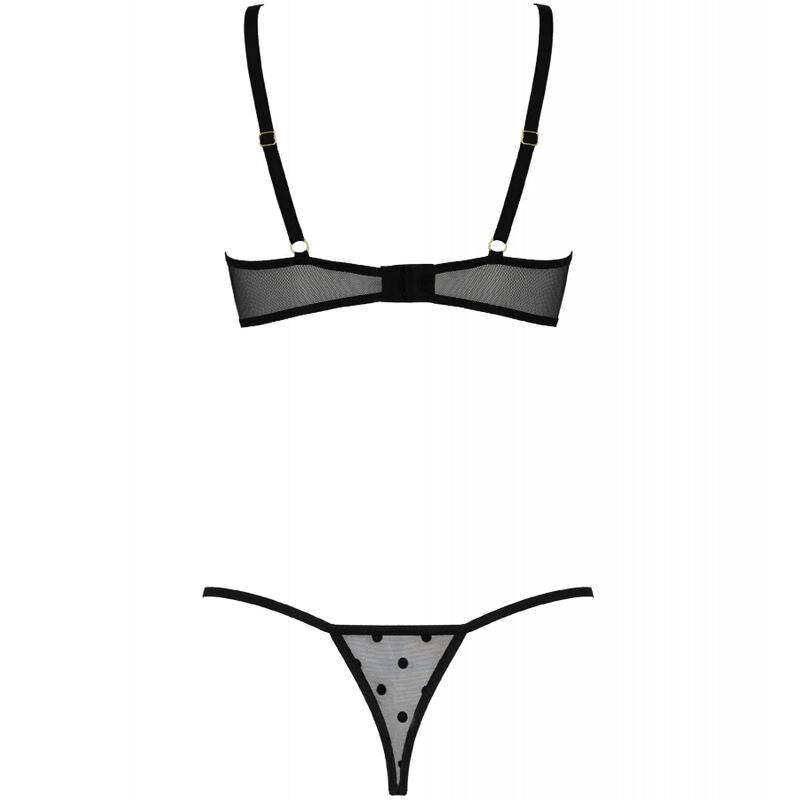 PASSION - MARINA SET ZWEITEILIG SCHWARZ S/M - Vanelion Paradise