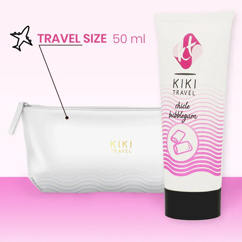 KIKÍ TRAVEL - STRAWBERRY GUM SCHMIERMITTEL 50 ML - Vanelion Paradise