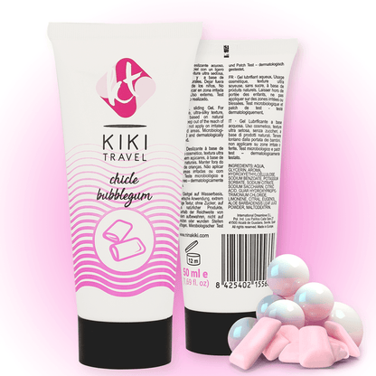 KIKÍ TRAVEL - STRAWBERRY GUM SCHMIERMITTEL 50 ML