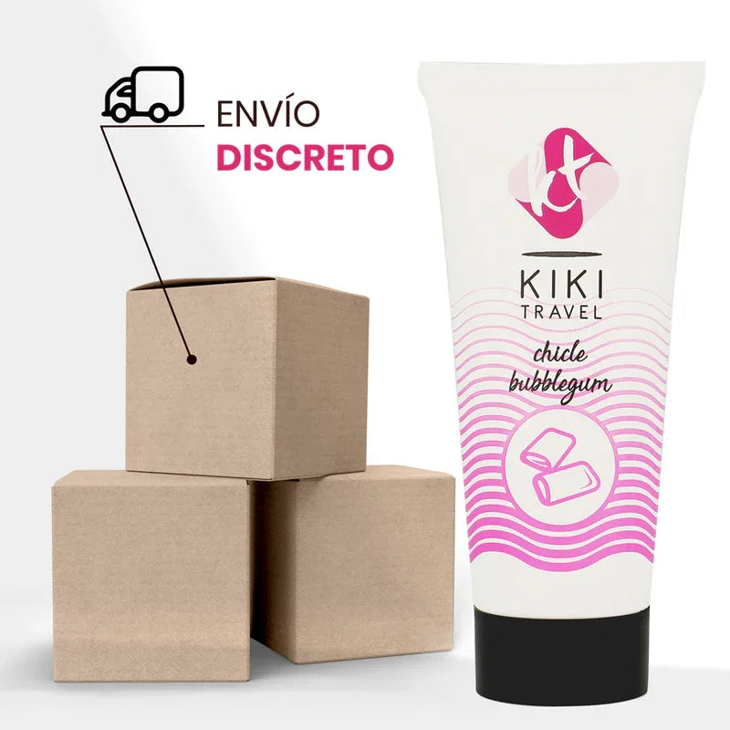 KIKÍ TRAVEL - STRAWBERRY GUM SCHMIERMITTEL 50 ML - Vanelion Paradise