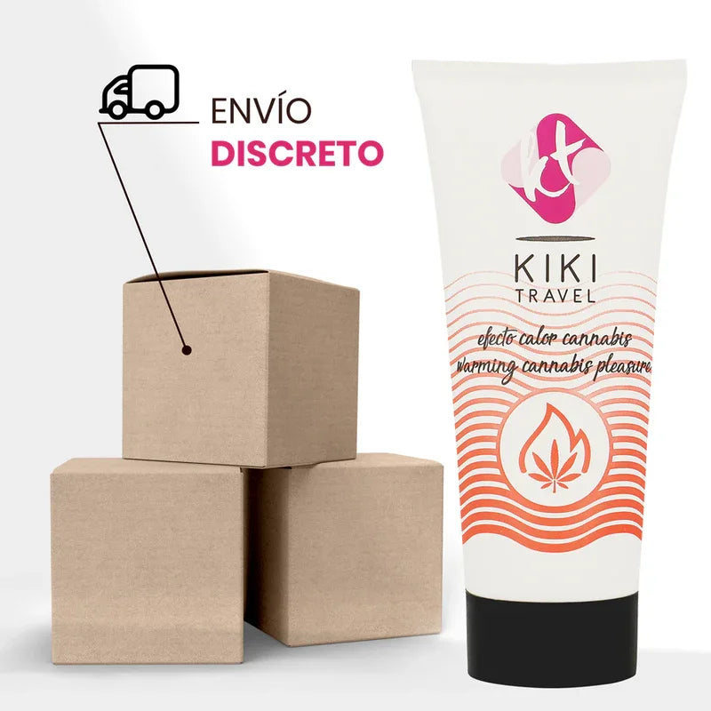 KIKÍ TRAVEL - CANNABIS HEISSES EFFEKT-SCHMIERMITTEL 50 ML - Vanelion Paradise