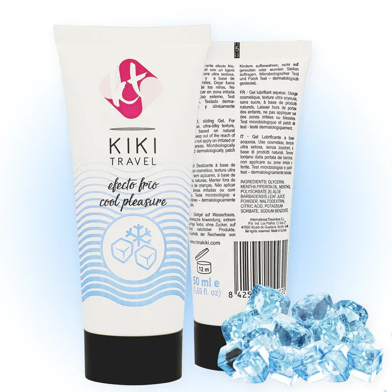 KIKÍ TRAVEL - SCHMIERMITTEL MIT KÜHLEFFEKT 50 ML - Vanelion Paradise