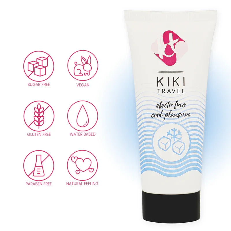 KIKÍ TRAVEL - SCHMIERMITTEL MIT KÜHLEFFEKT 50 ML - Vanelion Paradise