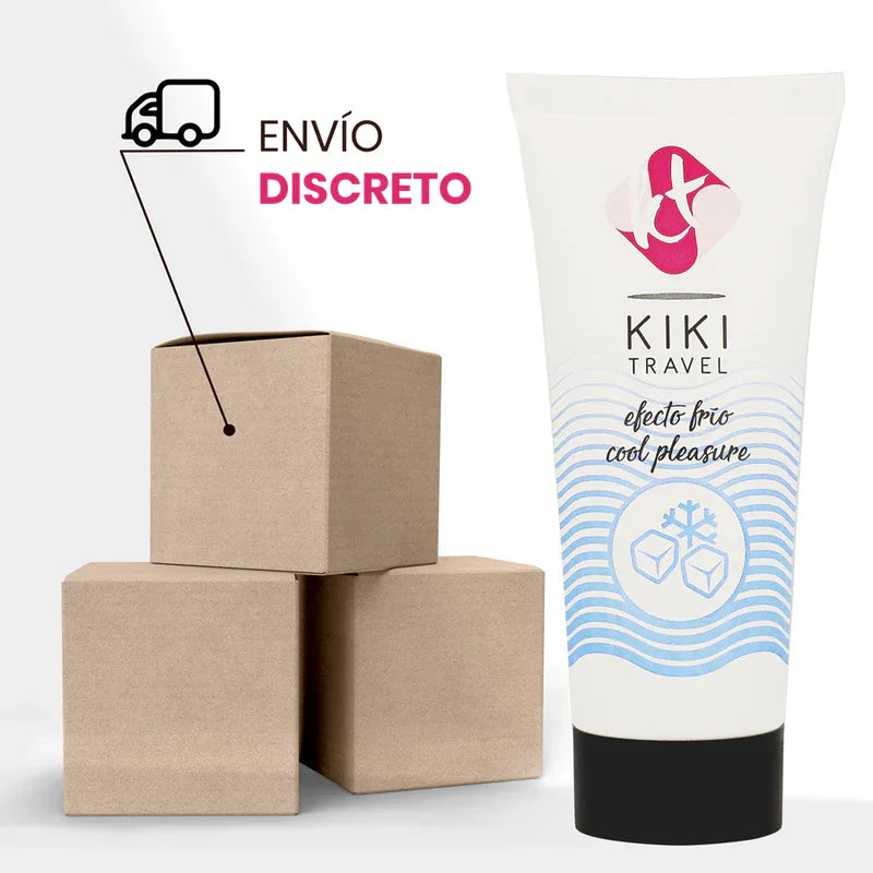 KIKÍ TRAVEL - SCHMIERMITTEL MIT KÜHLEFFEKT 50 ML - Vanelion Paradise