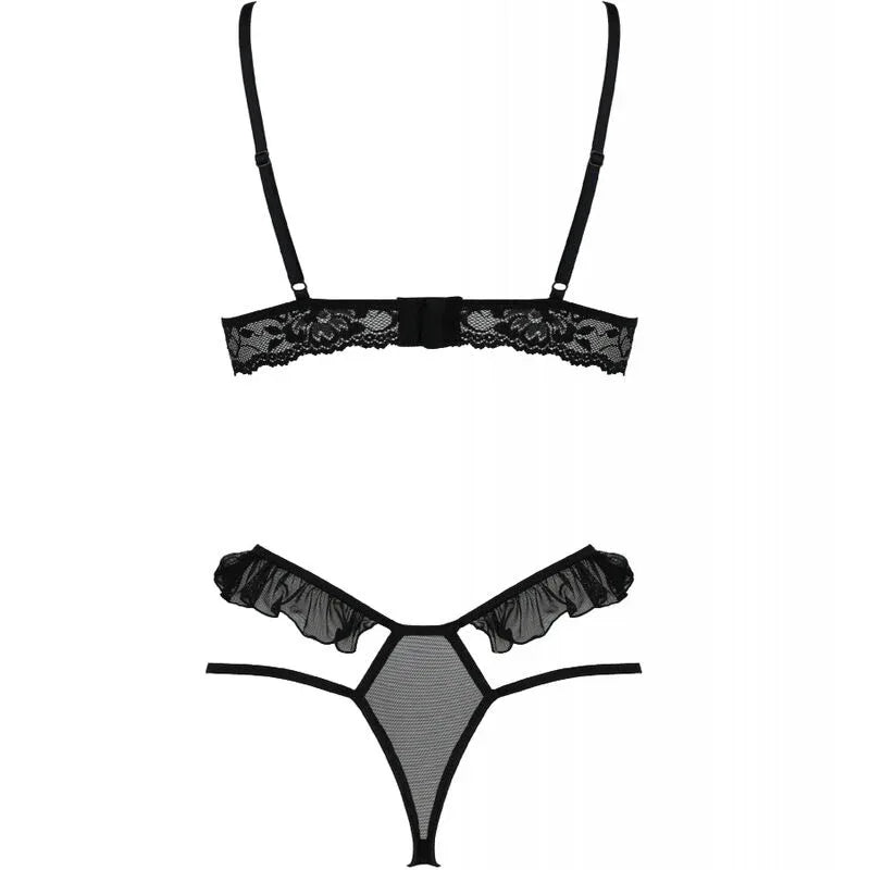 PASSION - DOLLY-SET ZWEITEILIG SCHWARZ S/M - Vanelion Paradise