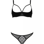 PASSION - MARINA SET ZWEITEILIG SCHWARZ S/M - Vanelion Paradise
