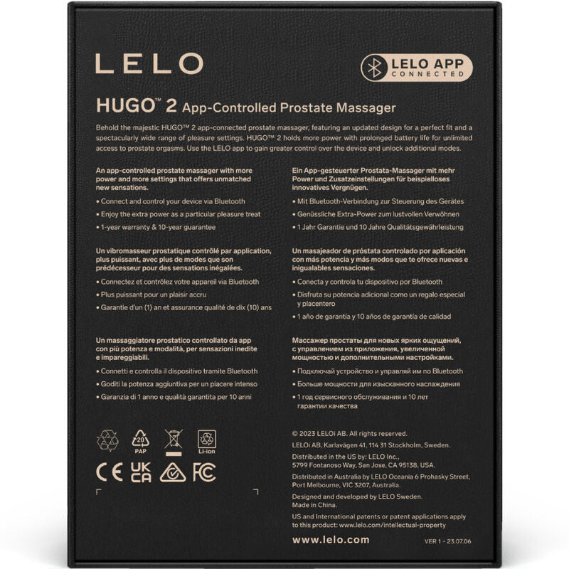 LELO - HUGO 2 GRÜNES PROSTATAMASSAGER