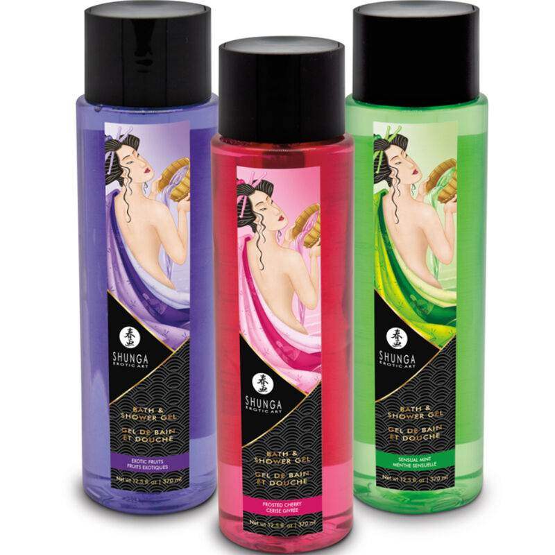 SHUNGA - BAD & DUSCHGEL EXOTISCHE FÜCHTE 370 ML - Vanelion Paradise