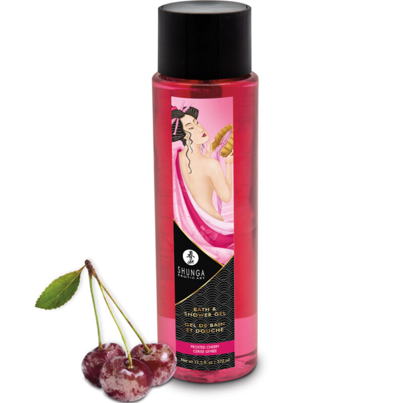 SHUNGA - BADE & DUSCHGEL FROSTED CHERRY 370 ML