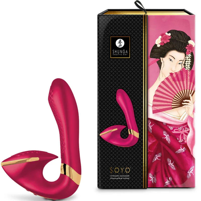 SHUNGA - SOYO INTIM MASSAGER ROSA - Vanelion Paradise