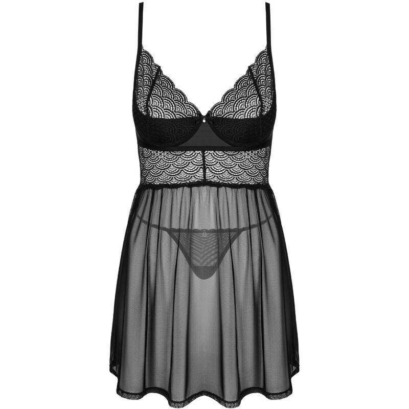OBSESSIVE - CHEMERIS SET BADYDOLL & THONG XS/S - Vanelion Paradise