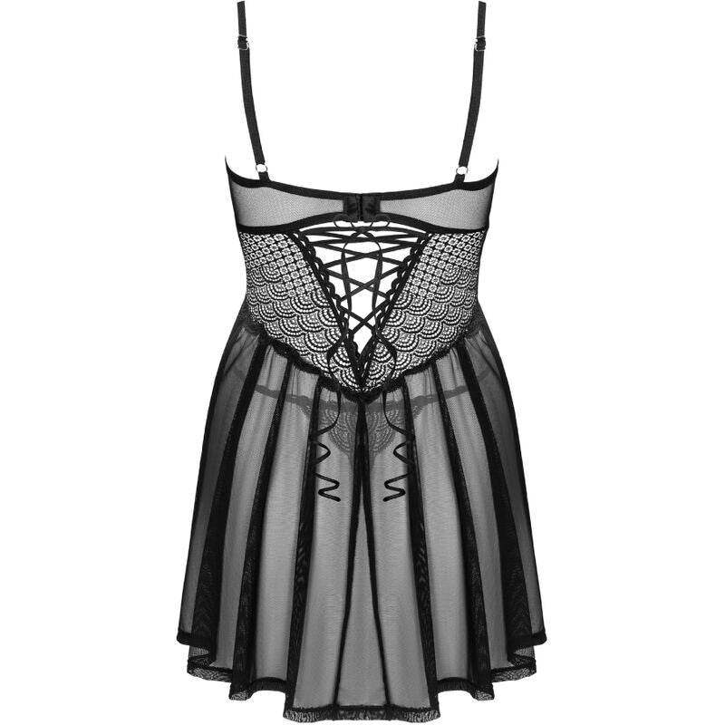 OBSESSIVE - CHEMERIS SET BADYDOLL & THONG XS/S - Vanelion Paradise