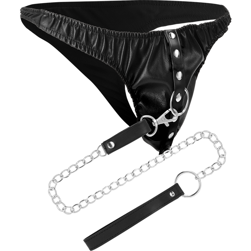 DARKNESS - SUBMISSION-TANGA MIT METALLKETTE