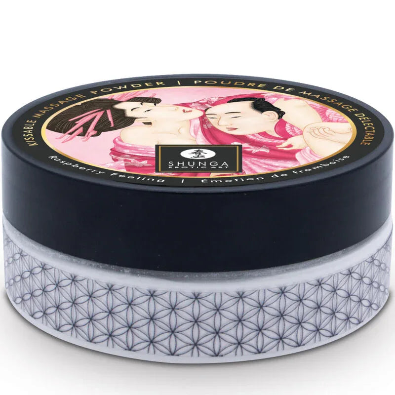 SHUNGA - ESSBARES MASSAGEPULVER-KIT HIMBEERE - Vanelion Paradise