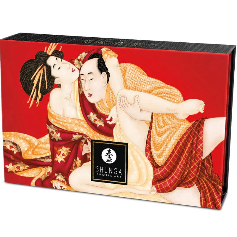 SHUNGA - ERDBEER-ESSBARE MASSAGEPULVER-SET - Vanelion Paradise