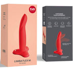 FUN FACTORY - LIMBA FLEXIBLER DILDO ROT GRÖSSE M - Vanelion Paradise