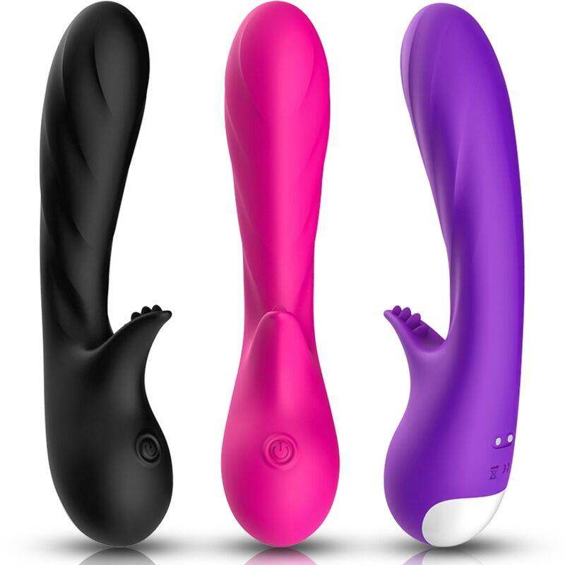 ARMONY - ROMANCE VIBRATOR MIT STIMULATOR FUCHSIA - Vanelion Paradise