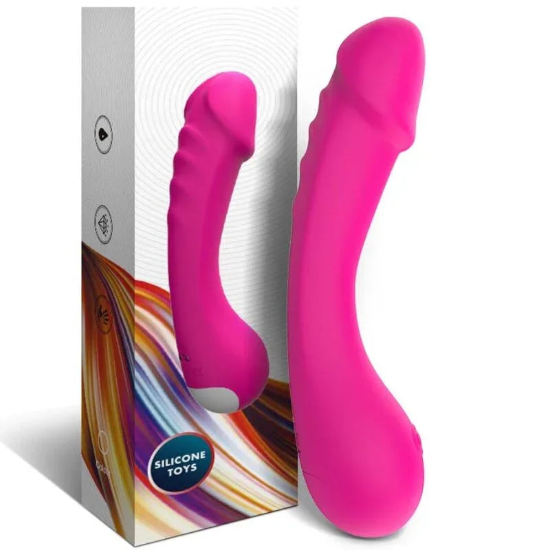 ARMONY - DILDO VIBRATOR G-SPOT SILIKON FUCHSIA - Vanelion Paradise