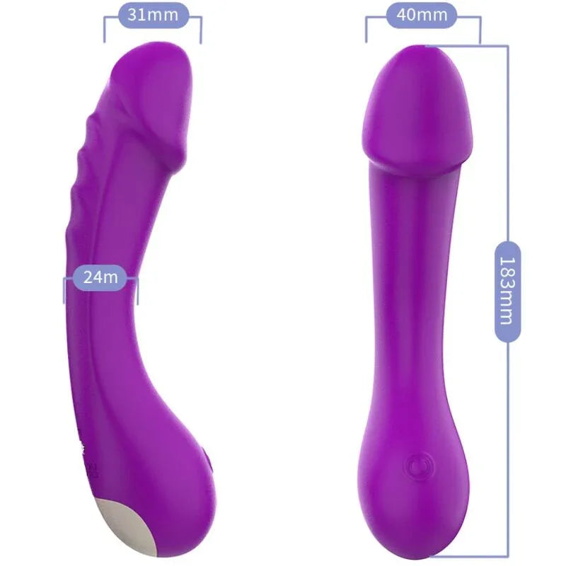 ARMONY - DILDO VIBRATOR G-SPOT SILIKON LILA - Vanelion Paradise