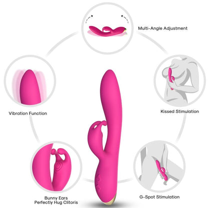 ARMONY - BONNIE VIBRATOR KANINCHEN FUCHSIA