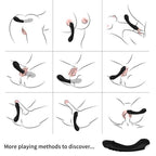 ARMONY - DILDO VIBRATOR G-SPOT SILIKON SCHWARZ - Vanelion Paradise