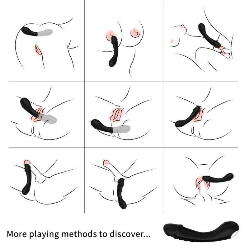 ARMONY - DILDO VIBRATOR G-SPOT SILIKON SCHWARZ - Vanelion Paradise