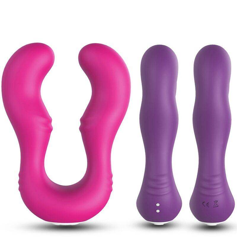 ARMONY - SERAPH VIBRATOR DOPPELTE FERNBEDIENUNG LILA - Vanelion Paradise