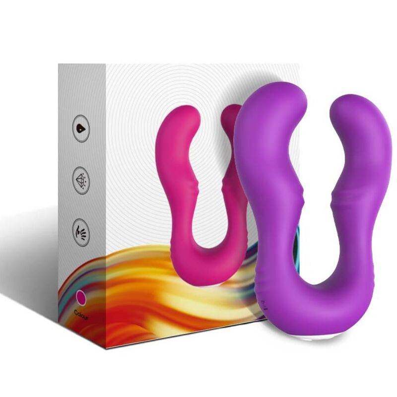 ARMONY - SERAPH VIBRATOR DOPPELTE FERNBEDIENUNG LILA - Vanelion Paradise