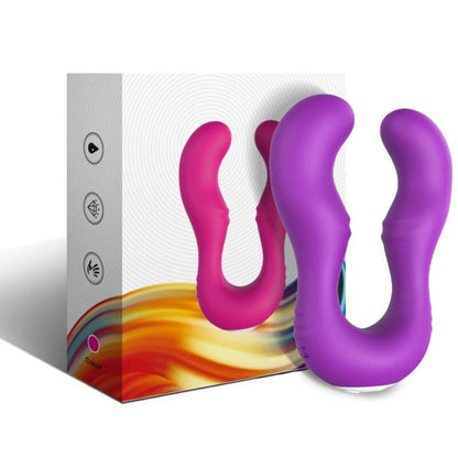 ARMONY - SERAPH VIBRATOR DOPPELTE FERNBEDIENUNG LILA