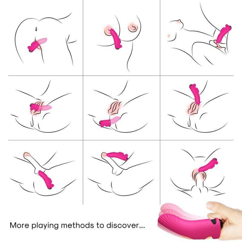 ARMONY - AURORA VIBRATOR FINGER FUCHSIA - Vanelion Paradise