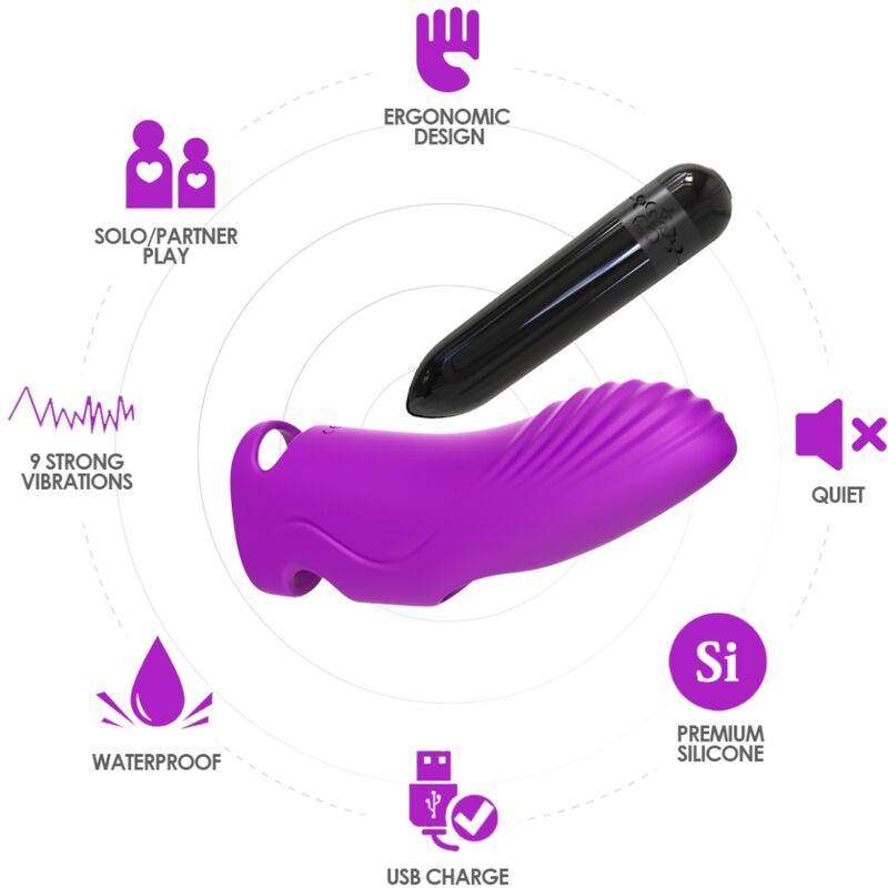 ARMONY - AURORA VIBRATOR FINGER FUCHSIA - Vanelion Paradise