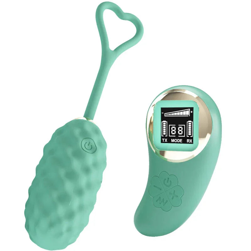 PRETTY LOVE - VIVIAN GREEN VIBRIERENDES EI MIT FERNBEDIENUNG - Vanelion Paradise