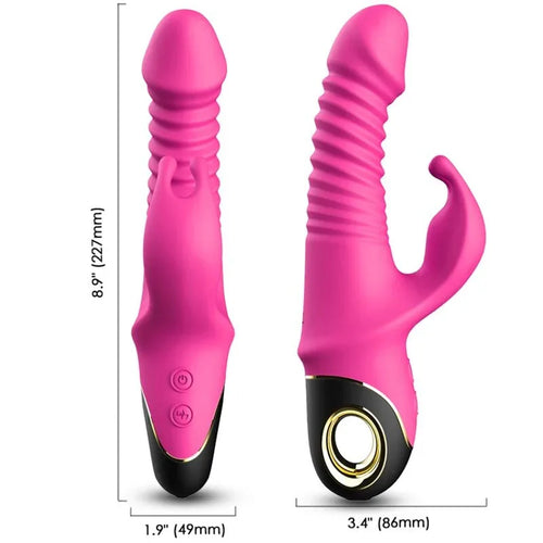 ARMONY - ZING DILDO VIBRATOR KANINCHEN FUCHSIA - Vanelion Paradise