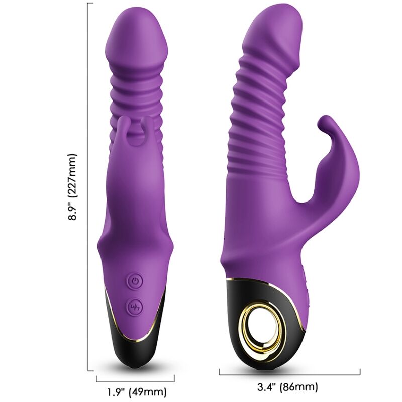 ARMONY - ZING DILDO VIBRATOR KANINCHEN LILA