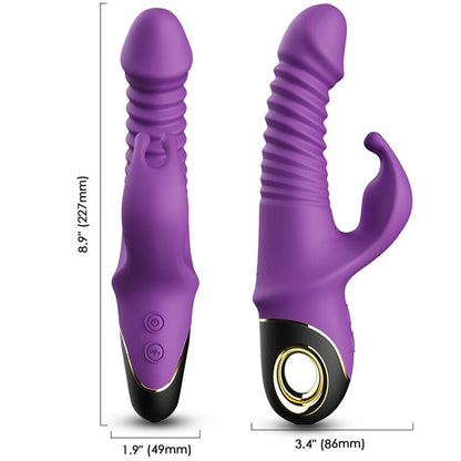 ARMONY - ZING DILDO VIBRATOR KANINCHEN LILA