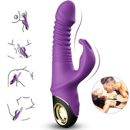 ARMONY - ZING DILDO VIBRATOR KANINCHEN LILA