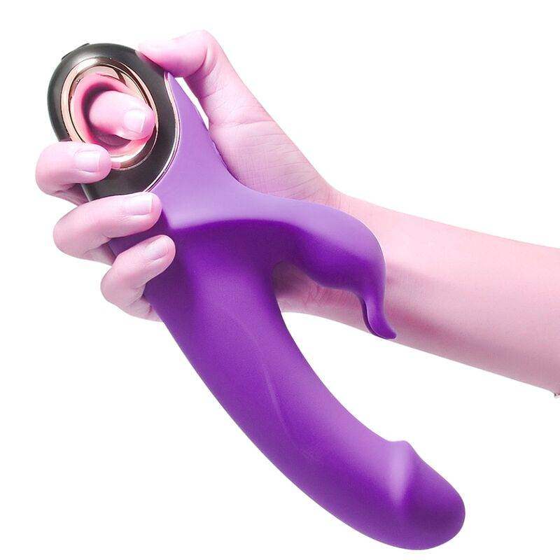 ARMONY - METEROR DILDO VIBRATOR RABBIT ROTATOR LILA - Vanelion Paradise