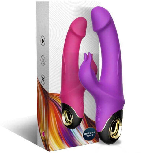 ARMONY - METEROR DILDO VIBRATOR RABBIT ROTATOR LILA - Vanelion Paradise